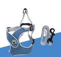 Dog Harness Adjustable Pet Harness Vest For Small Large Dog Cat Reflective Mesh Puppy Cat Chest Strap Dog Accessories Blue