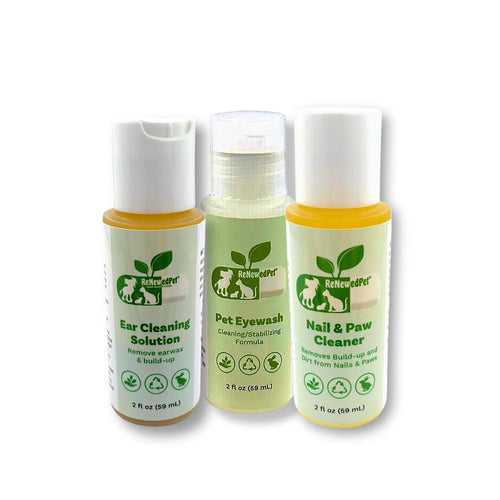 4-ALL PETS EAR, NAIL & EYEWASH KIT 2 OZ. KIT ($8.49 oz.) NO COTTON PADS