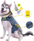3-in-1 Dog Anxiety Vest with Music & Aromatherapy Calming Coat XXS–XXL Gray