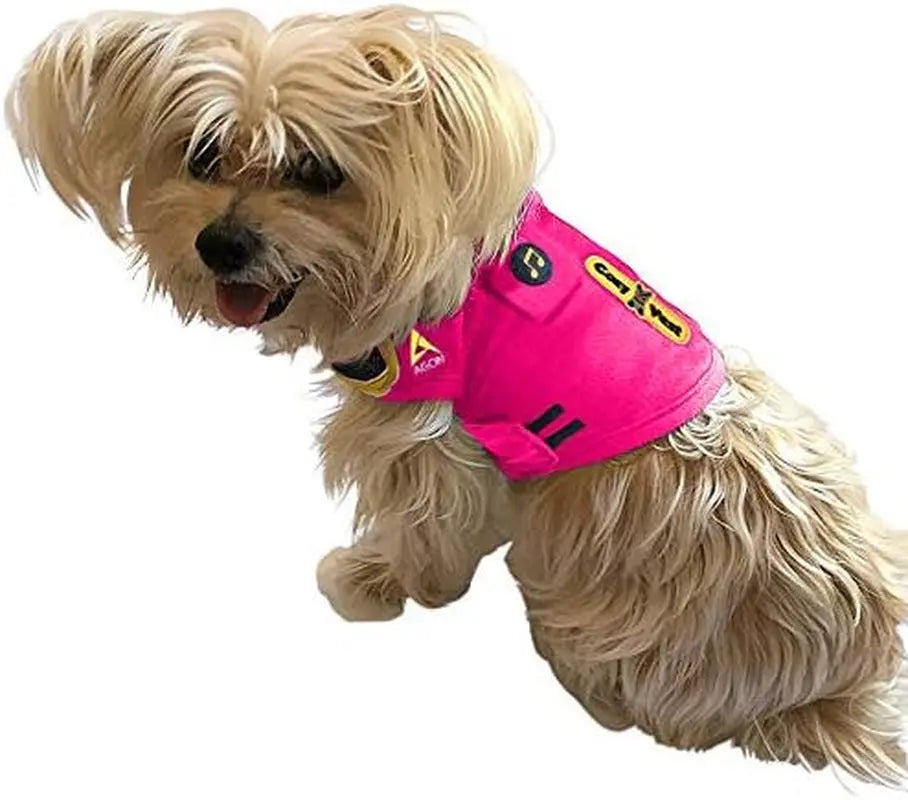 3-in-1 Dog Anxiety Vest with Music & Aromatherapy Calming Coat XXS–XXL Pink Xs [8-14 Lbs]