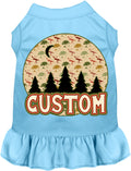 Custom Under the Stars Pet Dress Baby Blue