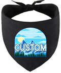 Custom Trailblazer Pet Bandana Black
