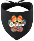 Custom Groovy Summit Pet Bandana Black