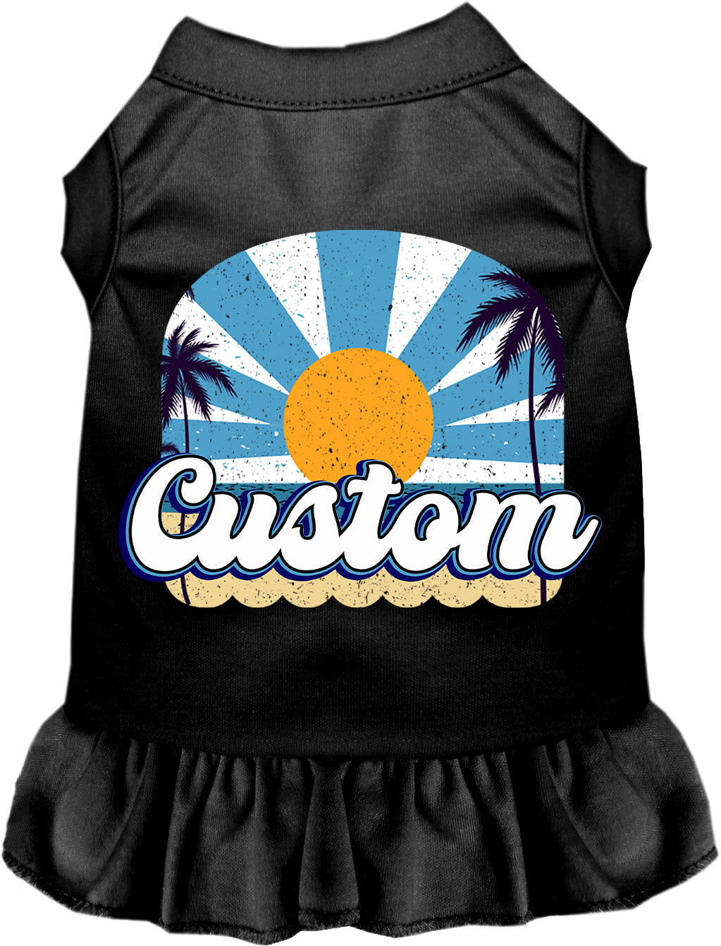 Custom Coast Pet Dress Black