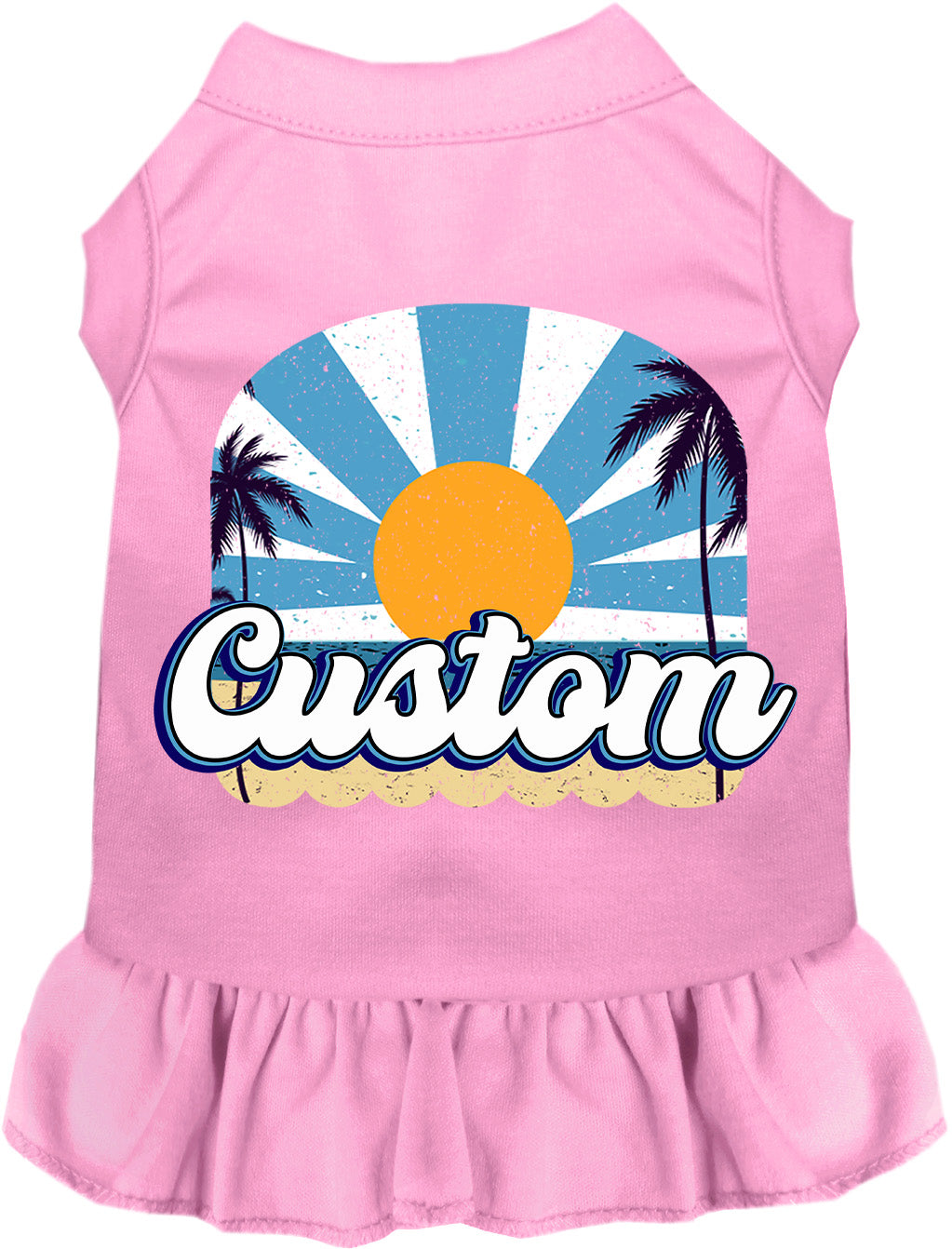 Custom Coast Pet Dress Light Pink