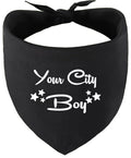 Custom Boy Pet Bandana Black
