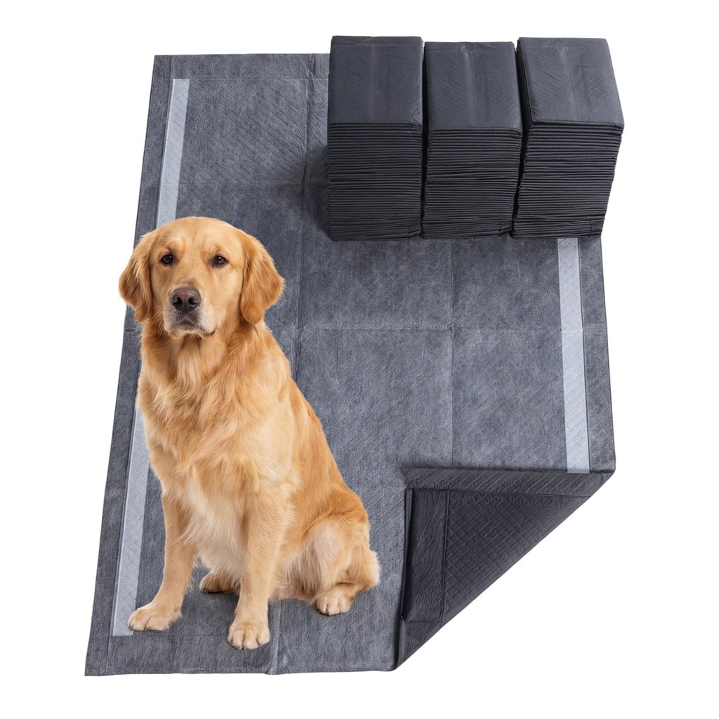 35.5" x 24" Charcoal Dog Pee Pads 6-Layer for Dogs Default Title
