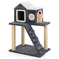 36 Inch Tower Condo Scratching Posts Ladder Cat Tree Default Title