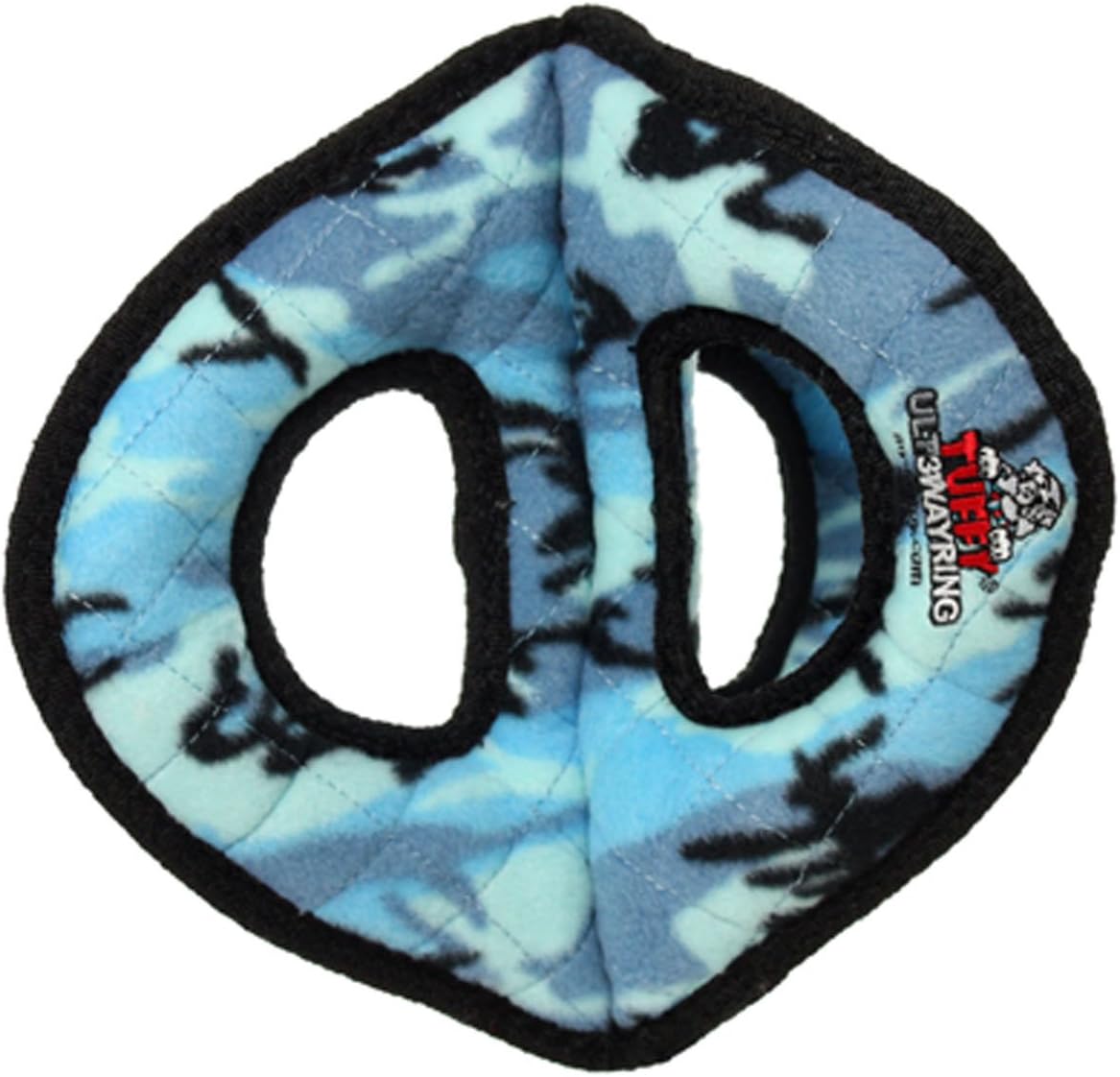 Ultimate 3Way Ring Dog Toy by VIP Tuffy Blue Camo