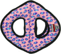 Ultimate 3Way Ring Dog Toy by VIP Tuffy Pink Leopard
