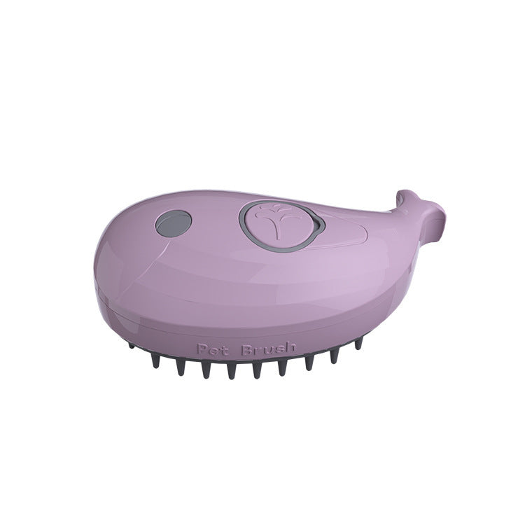 Pet Spray Comb Dogs And Cats Three-in-one Soothing Pets Supplies Color Box Package Rose Red