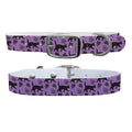 Black Cat Crossing Dog Collar
