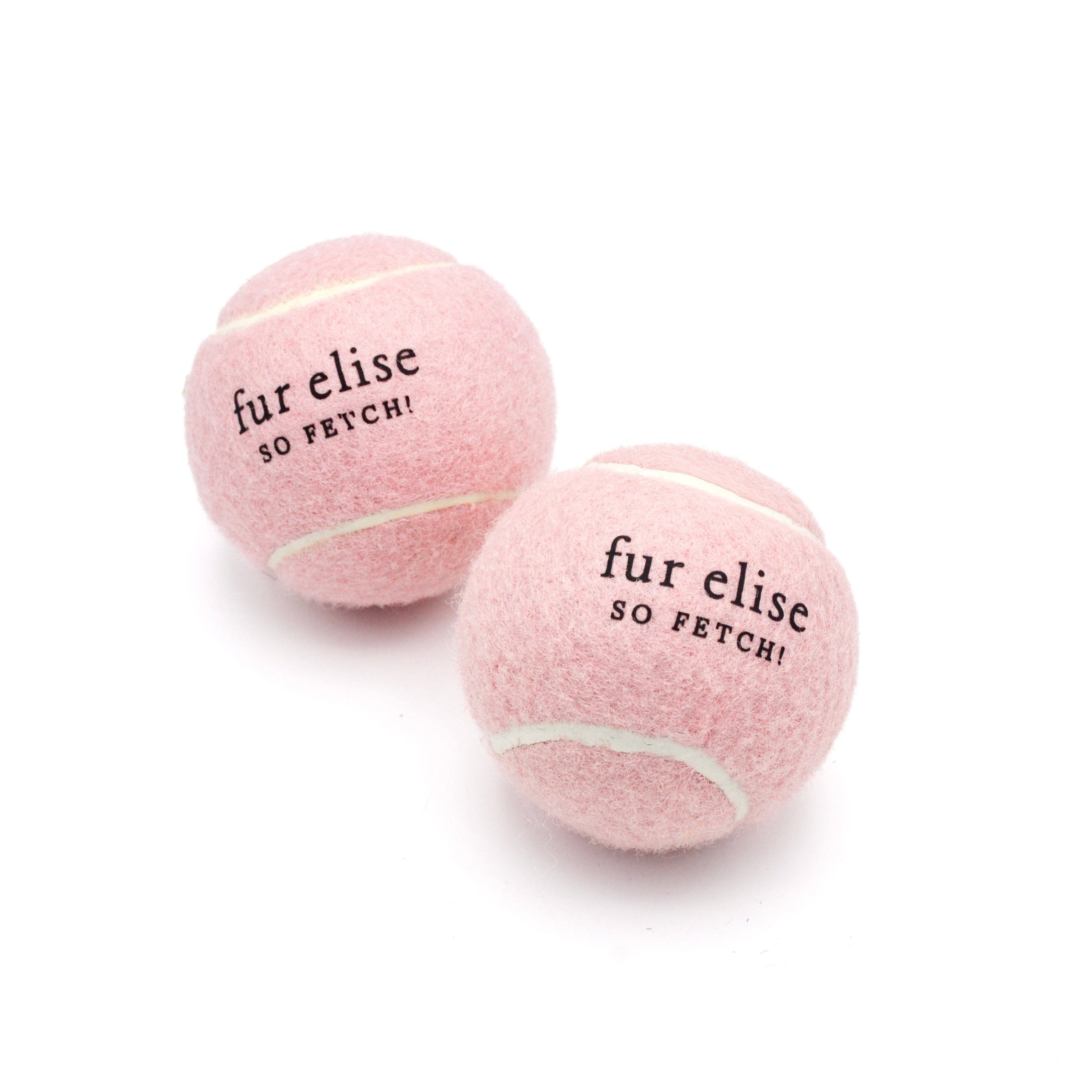 Fur Elise So Fetch! Tennis Ball - Blush