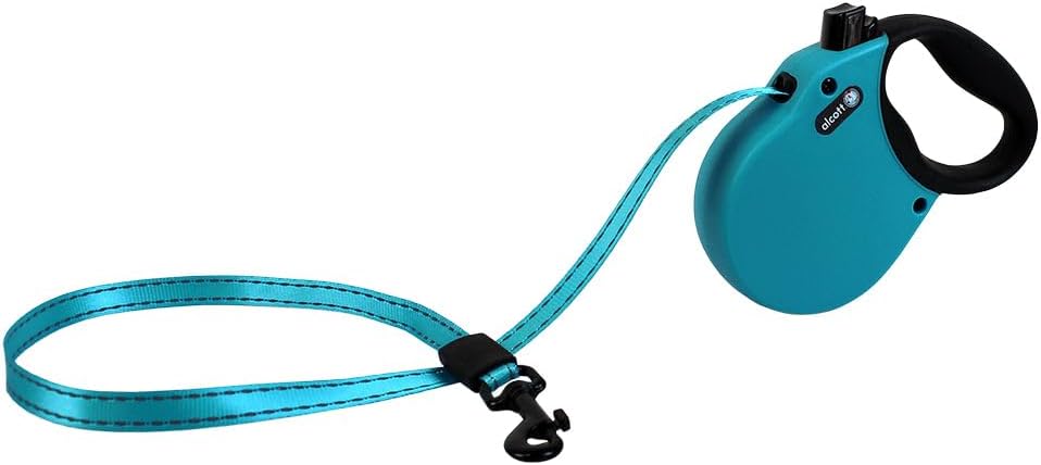 Alcott Adventure Retractable Belt Leash Small Blue