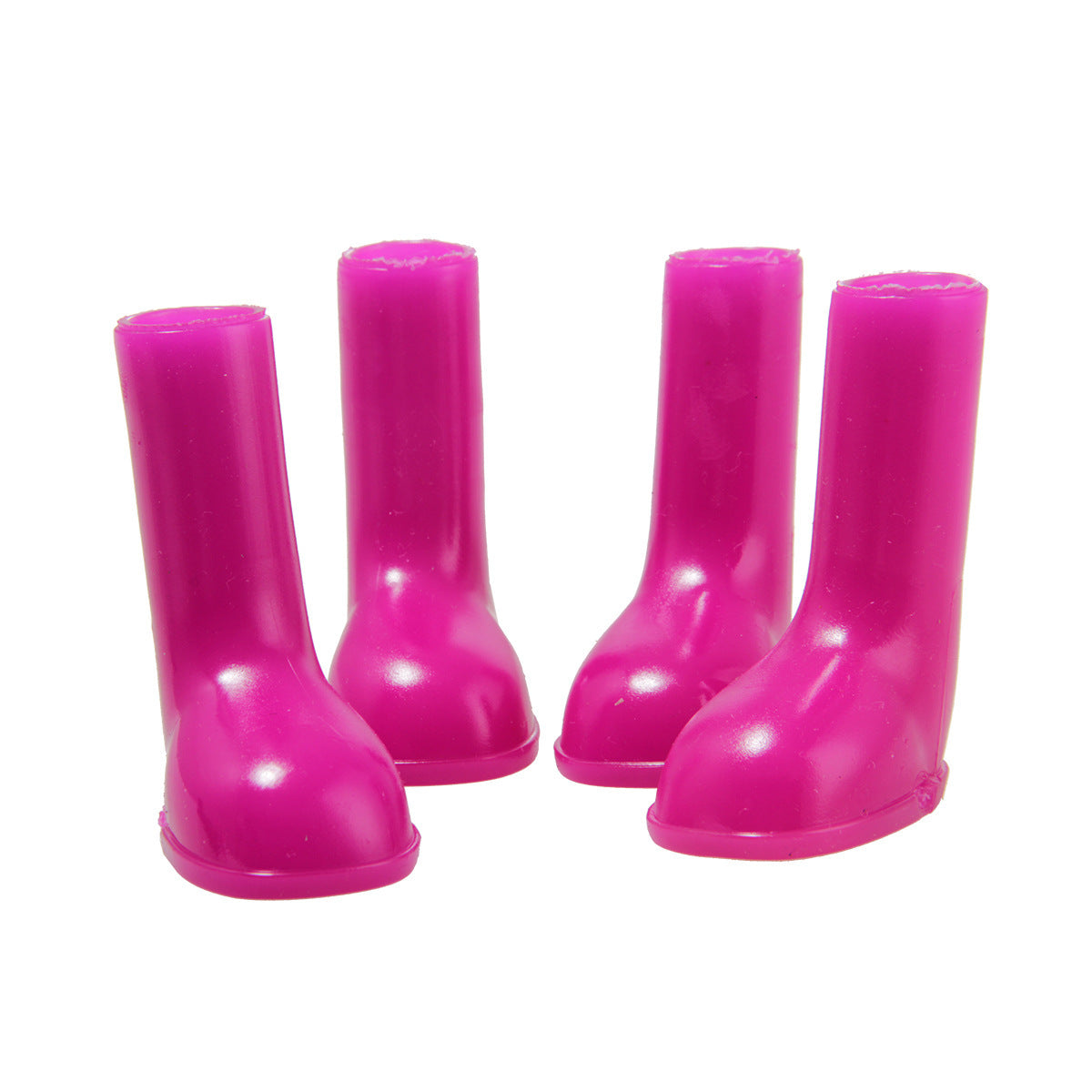 Waterproof rain shoes for pets Purple