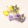 Rhinestone Star Bow Hair Clip for Pets
