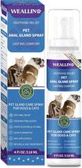Dog Anal Gland Spray Relief Anti Itch Odor Control Safe Cats 4oz Default Title