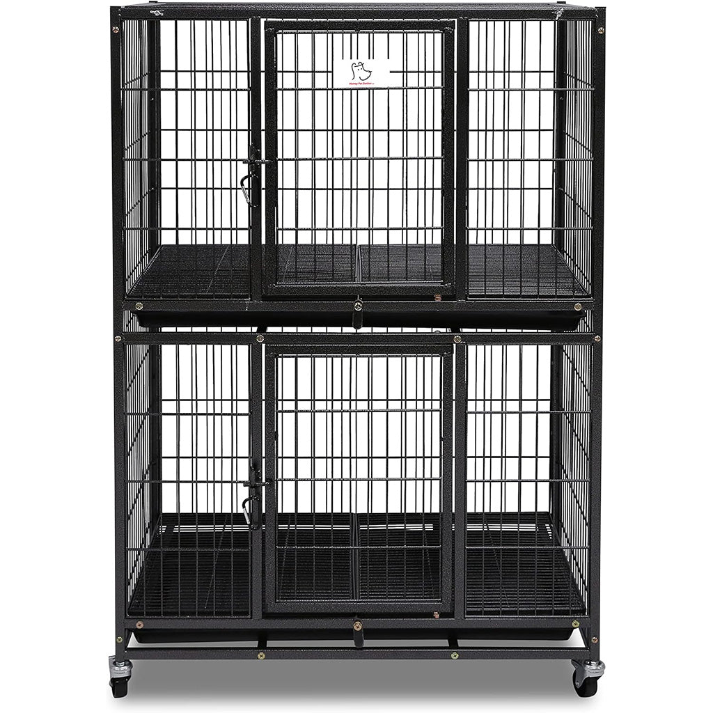 31" Two-Tier Dog Crate 46A 1 Pack