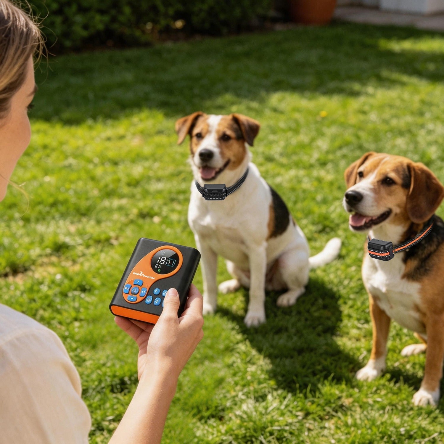 Wireless Dog Fence System with Training Collar - 722FT Range