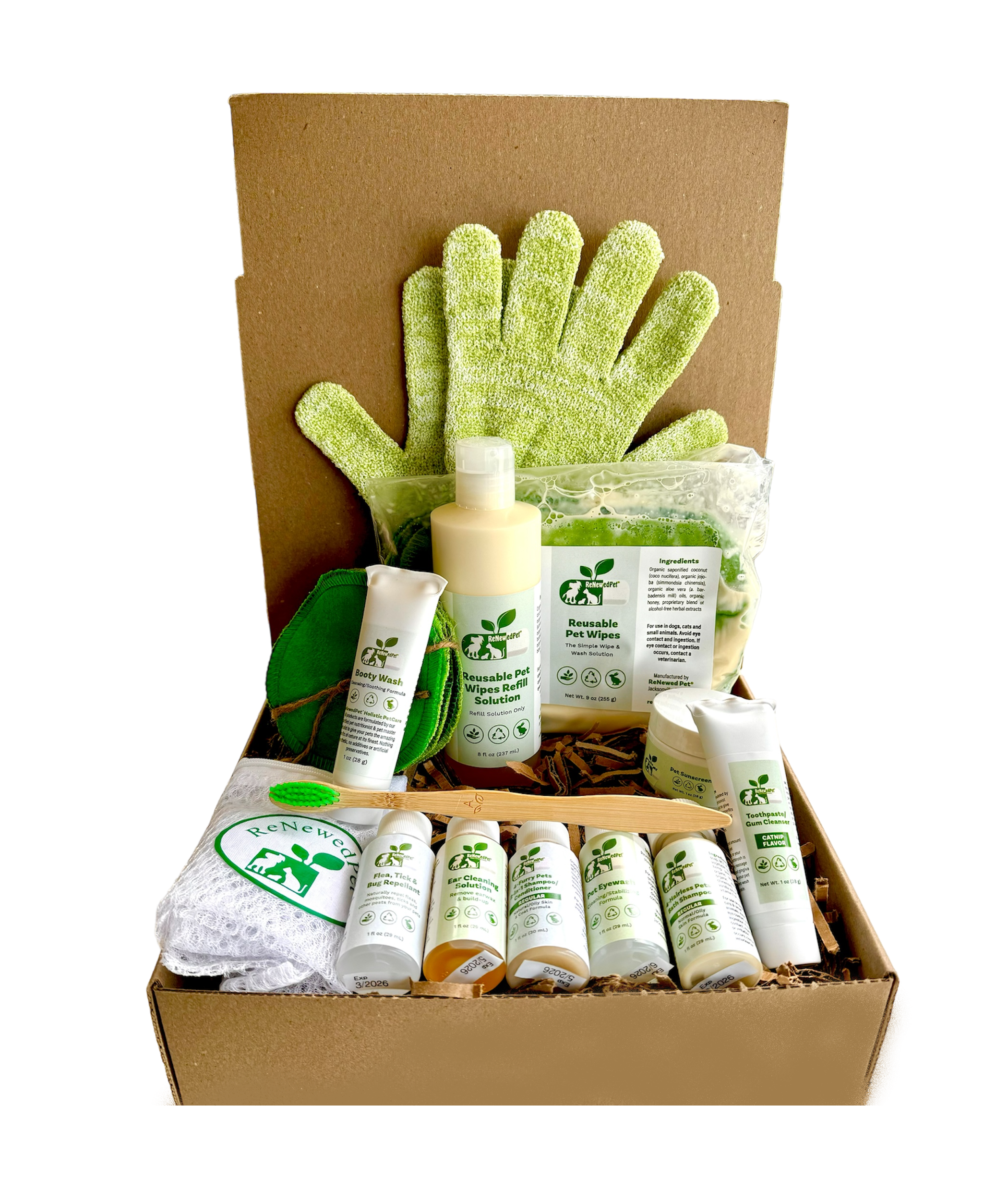 4-FURRY PETS ULTIMATE GROOMING KIT SAMPLE SIZE ($16.99 oz.)