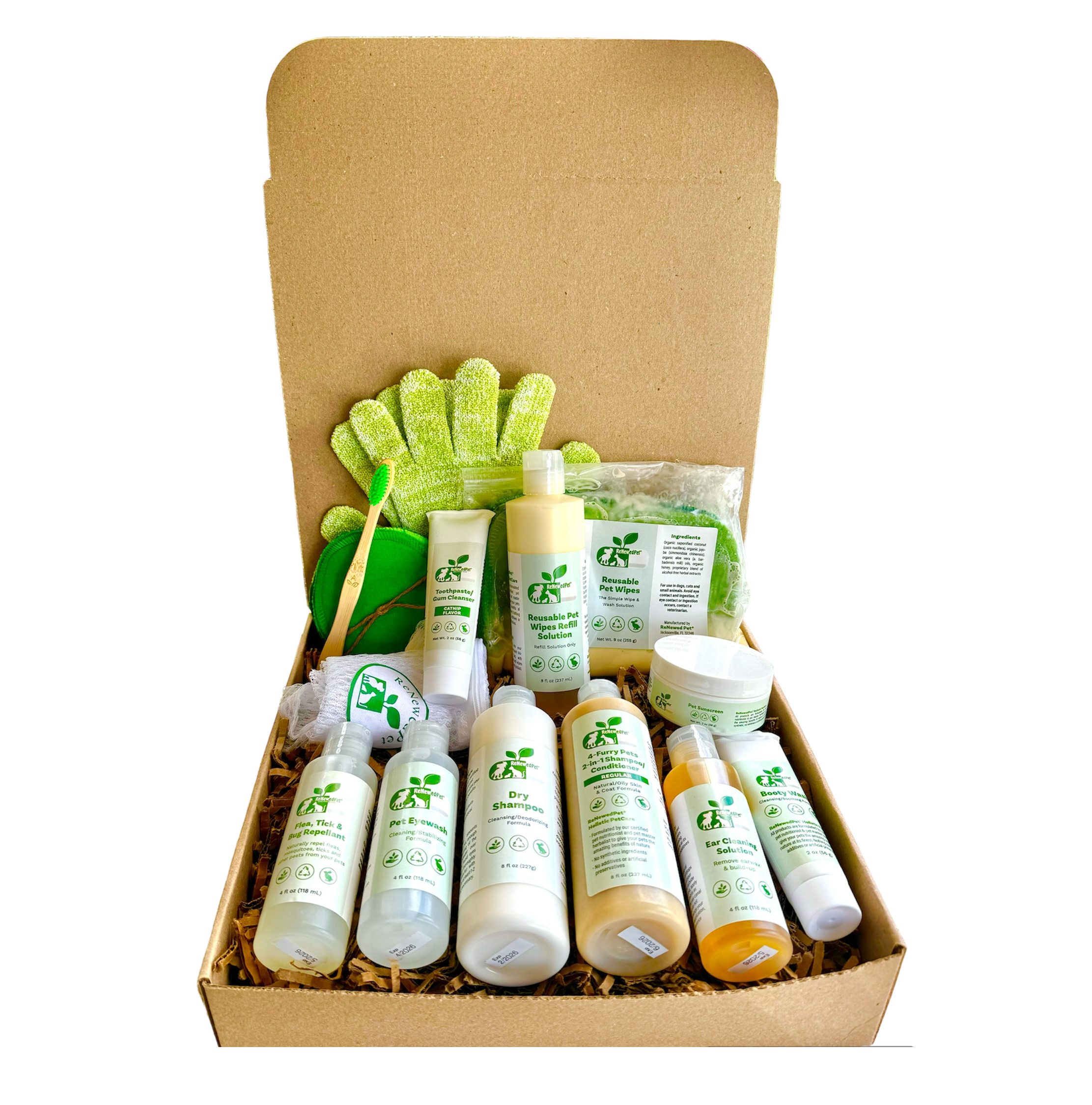 4-FURRY PETS ULTIMATE GROOMING KIT oz.)
