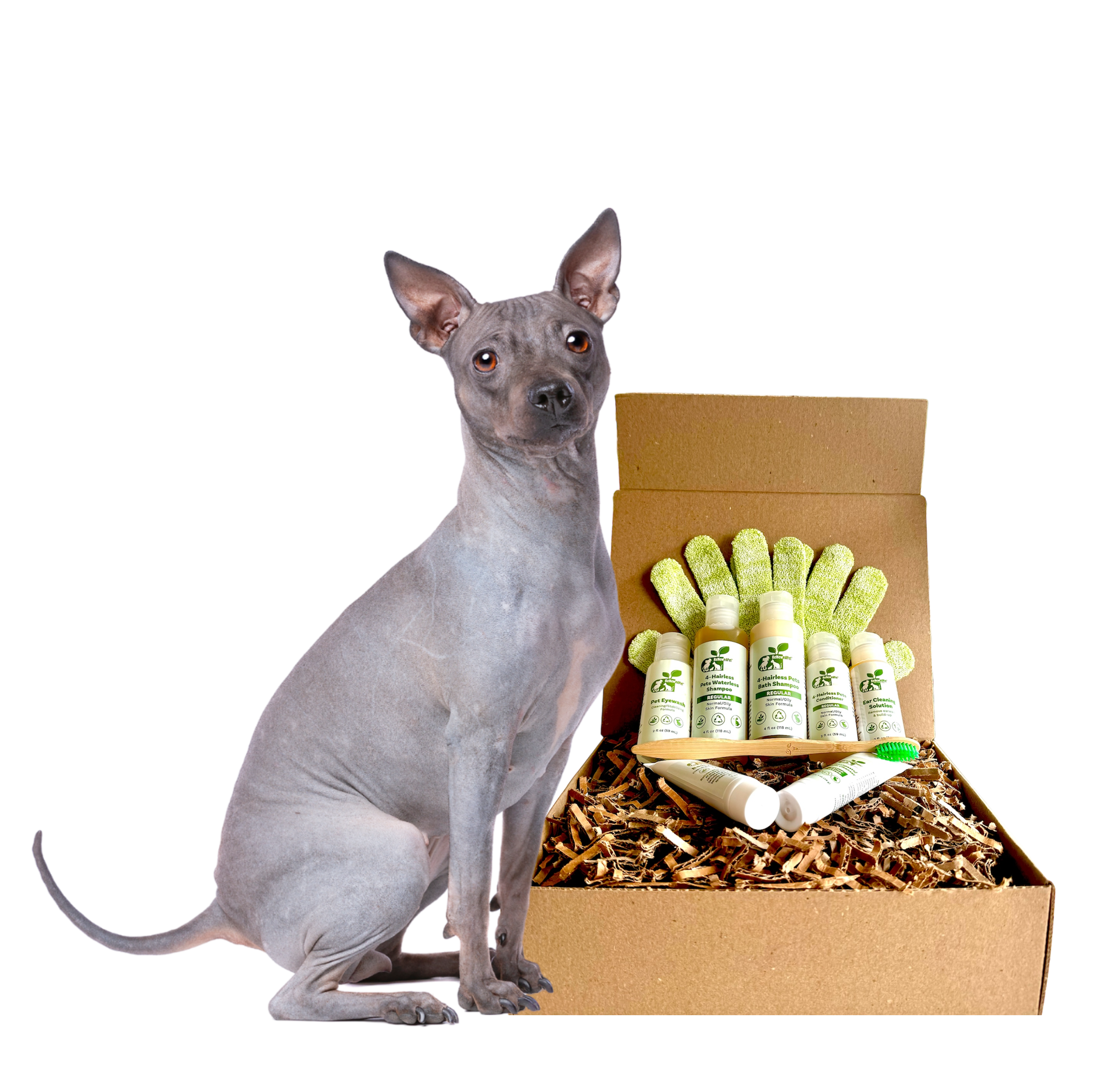 4-HAIRLESS PETS *DOG RESTORATIVE KIT HALF SIZE ($6.90 oz.)