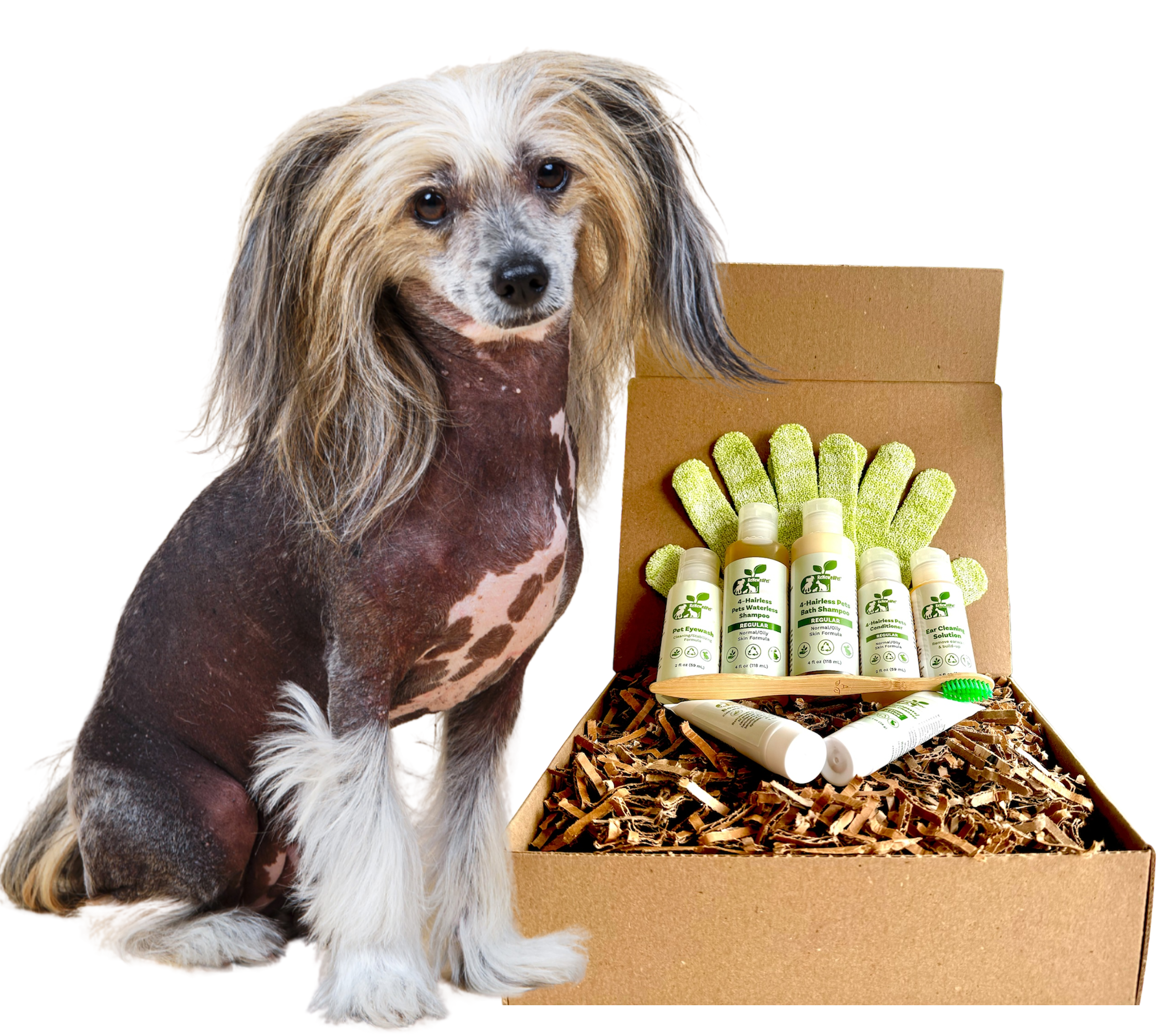 4-HAIRLESS PETS *DOG SENSITIVE KIT HALF SIZE ($6.90 oz.)