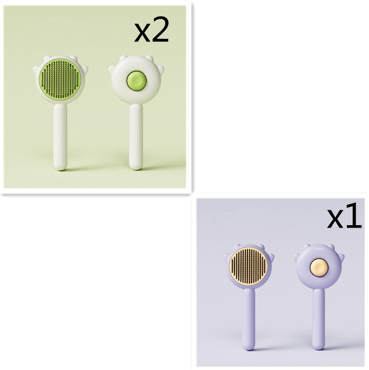 Cat Comb Massage Pet Magic Combs Hair Removal Cat And Dog Brush Pets Grooming Cleaning Supplies Scratcher Set6