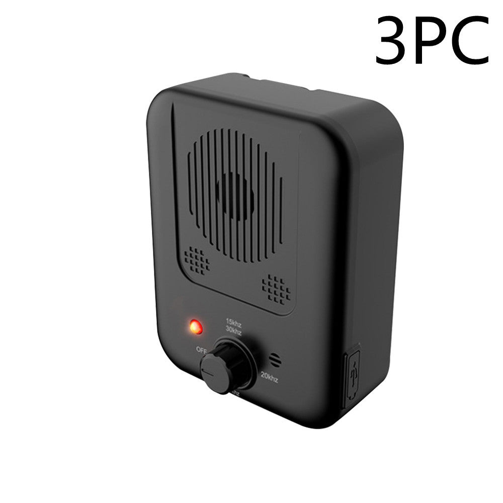 Pets Dog Anti Barking Device Pet Dog Ultrasonic Anti Barking Collars Repeller Outdoor Dogs Stop No Bark Control Training Device Supplies 3pcs