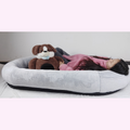Oversized Human Dog Bed - Removable & Washable Gradient Gray Regular-175x90x30CM n a