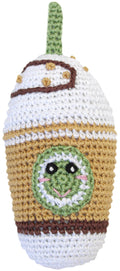Mocha Grande Crocheted Knit Knack Pet Toy