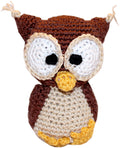 Hootie the Owl Crocheted Knit Knack Pet Toy
