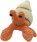 Shelly Hermit Crab Crocheted Knit Knack Pet Toy