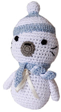 Sammy The Seal Crocheted Knit Knack Pet Toy
