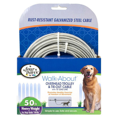 Four Paws Trolley Exerciser 50 ft