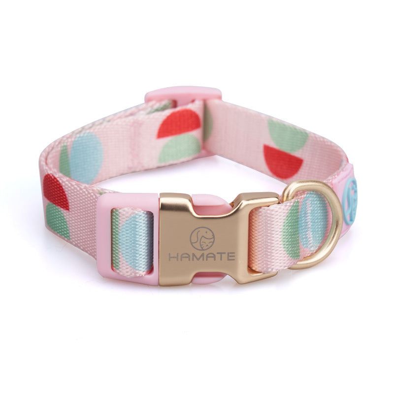 Fashion Y-shaped Chest Strap Pet Supplies Dog Leash Bluegreen collar