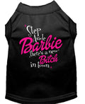 Step Aside There's a New Bitch Pet Shirt Black