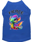Fierce Dragon Pet Shirt Blue