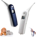 Pet Thermometer Digital Fast Accurate Dog Cat Small Pets Rectal Vet Blue