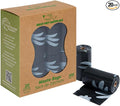 Best Pet Supplies Poop Bags for Dogs, 50% Post-Consumer Recycled Content dog waste bags on rolls, fits all poop bag holders for leashes - Black, 300 Count, Unscented
