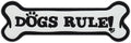 Dogs Rule Bone Magnet