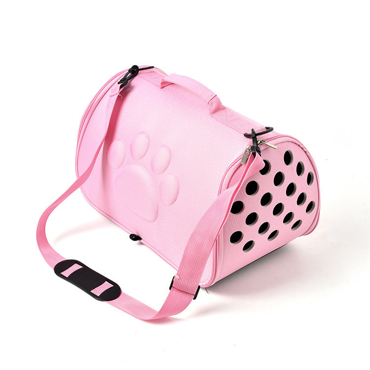Pet supplies space dog bag Pink