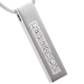 Pillar Cremation Jewelry Pendant