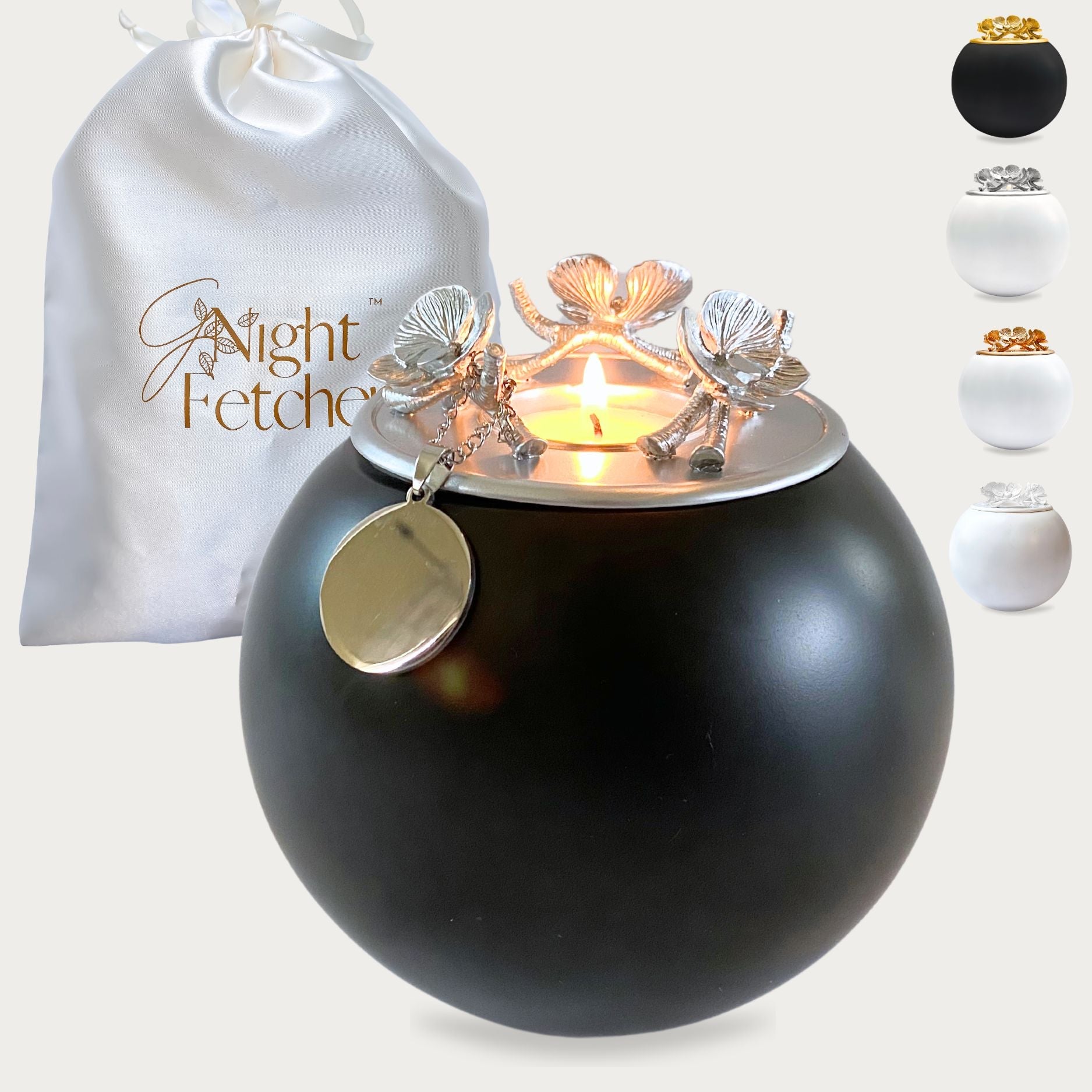 Orchid Urn for Dog & Pet Ashes - Handmade