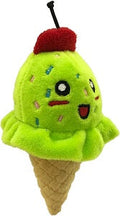 Mint Ice Cream Tiny Tots Plush Foodies by PetSport Mint Ice Cream