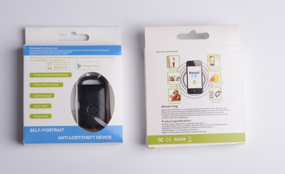 Anti-lost device for the elderly, children and pets Black BOX