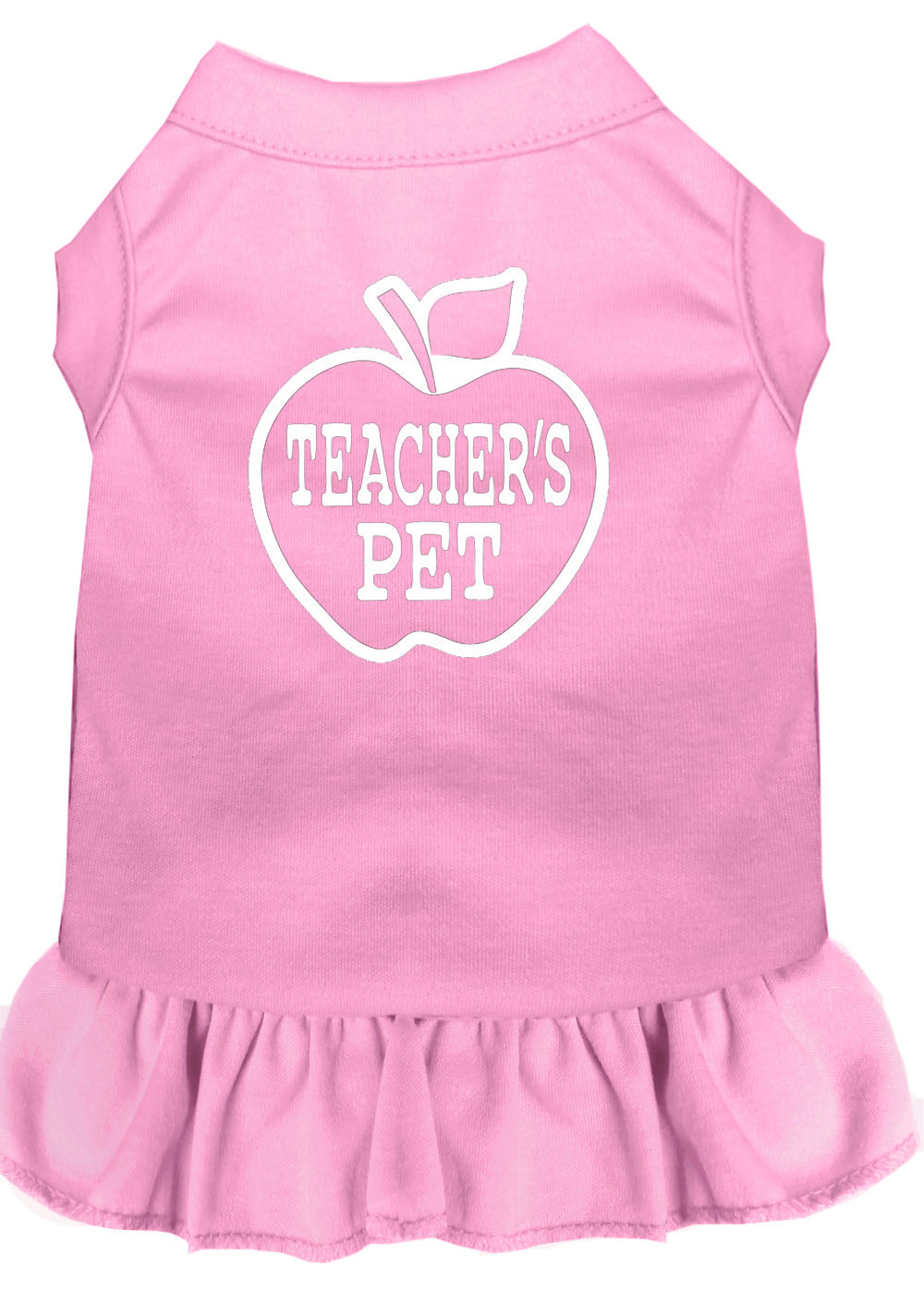 Pet Dress "Teacher's Pet" Light Pink