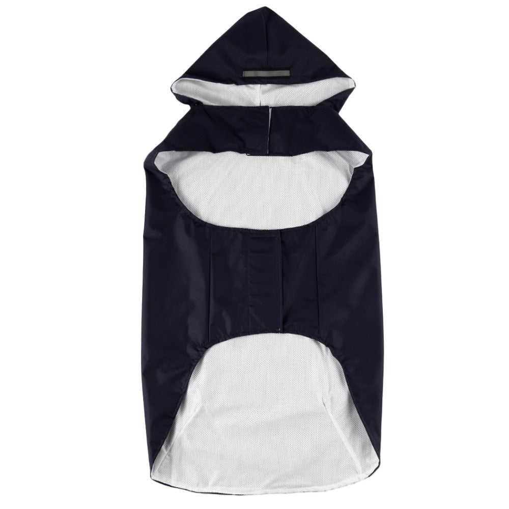 Dog Waterproof Raincoat Black