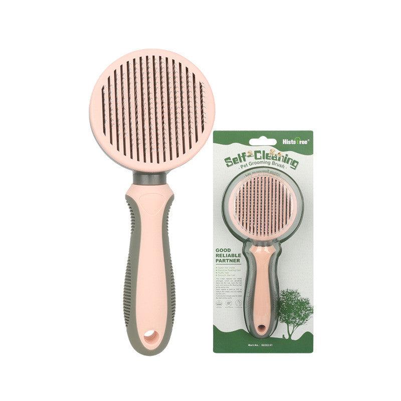 The Hair Whisperer: The Game-Changing Automatic Hair Removal Comb Pink Fine Needle