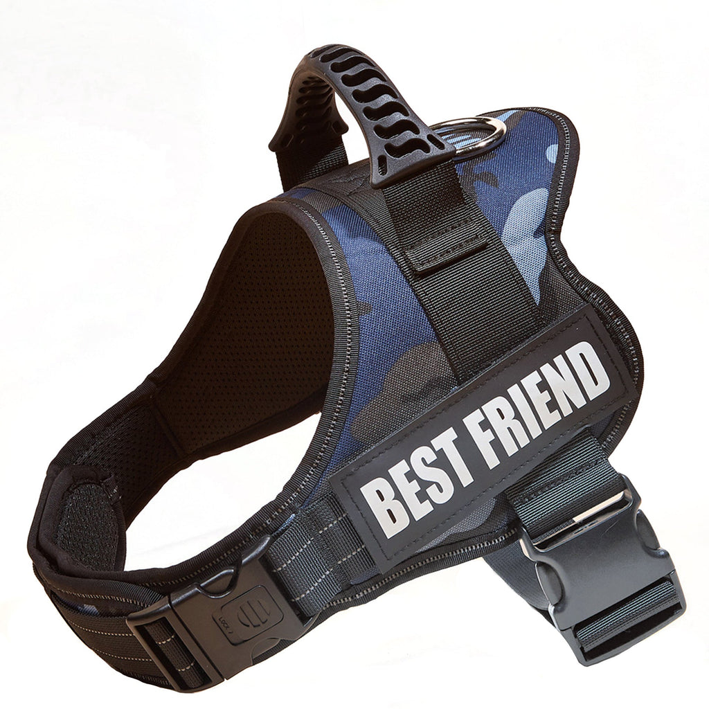Clothes With Night Reflective Pet Supplies Deep Blue Camouflage